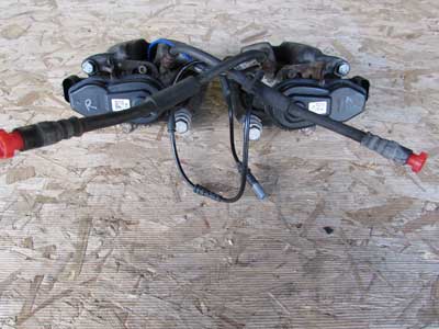 BMW Brake Calipers w/ Parking Brake Actuators EMF, Rear (Left and Right) 34216793047 F10 F124